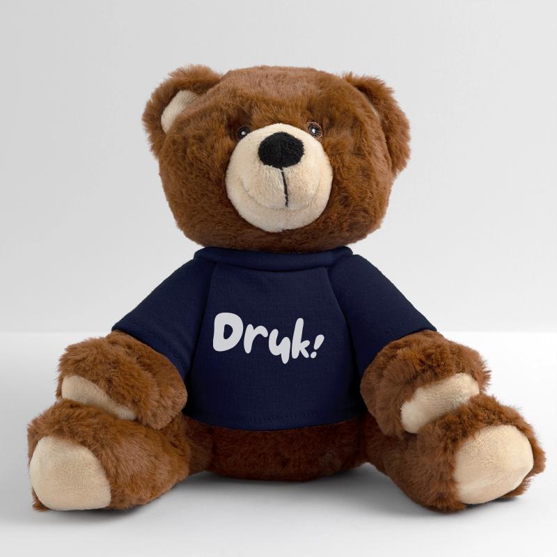 Pression! Chemises en dialecte anversois Nounours RecycelBär® marron