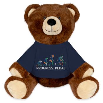 Progress Pedal Evolution - MiniFeet® RecycelBär® Teddy Bear Brown - french navy - Front