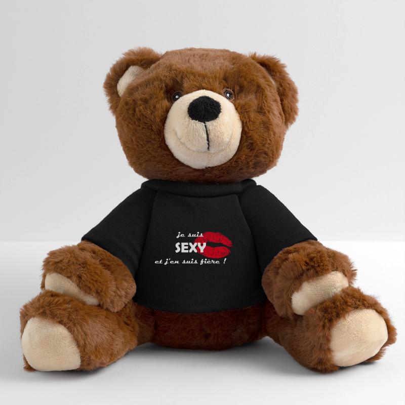 je suis sexy Nounours RecycelBär® marron