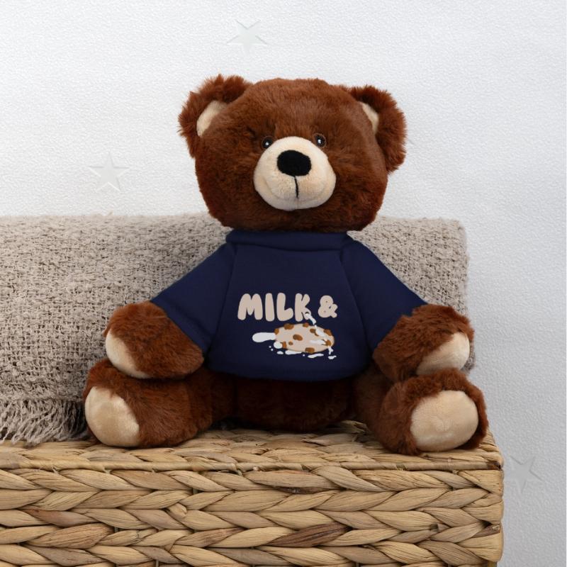 Lait et biscuits Nounours RecycelBär® marron