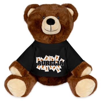 Vegas Aurelia - MiniFeet® RecycelBär® Braun - Schwarz - Vorne
