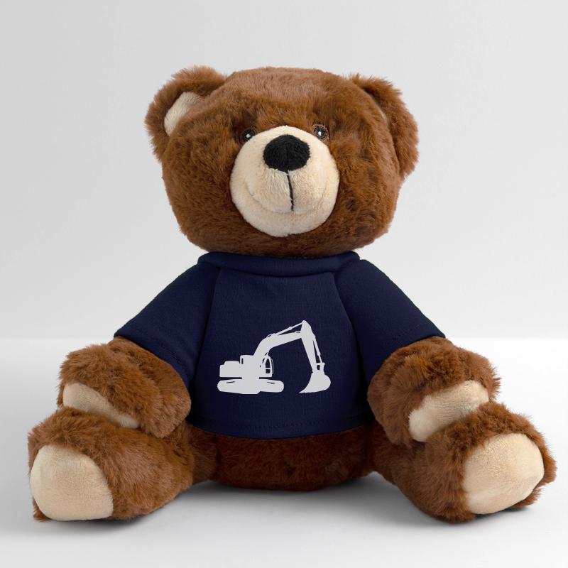 excavator MiniFeet® RecycelBär® Teddy Bear Brown