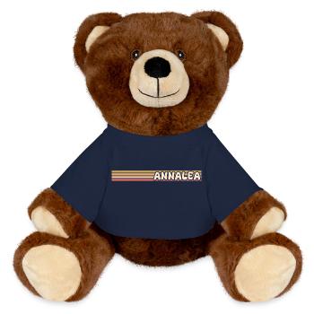 Annalea as Style - MiniFeet® RecycelBär® Teddy Bear Brown - french navy - Front