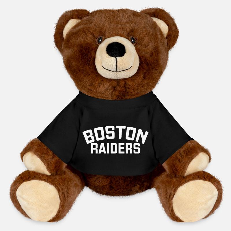 Boston Raiders - Nounours RecycelBär® marron - noir