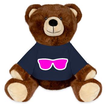 Sonnenbrille - MiniFeet® RecycelBär® Braun - French Navy - Vorne