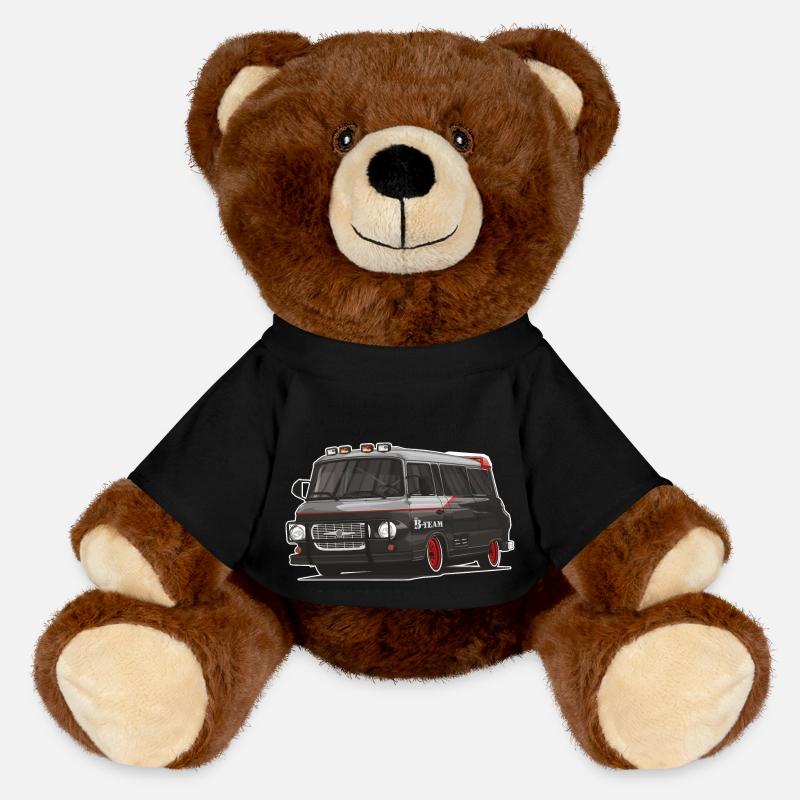 Barkas B1000 // Illustration - Nounours RecycelBär® marron - noir