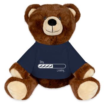 Schwangerschaft Schwangerschafts - MiniFeet® RecycelBär® Braun - French Navy - Vorne
