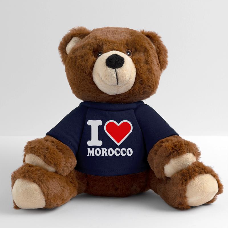I love morocco Nounours RecycelBär® marron