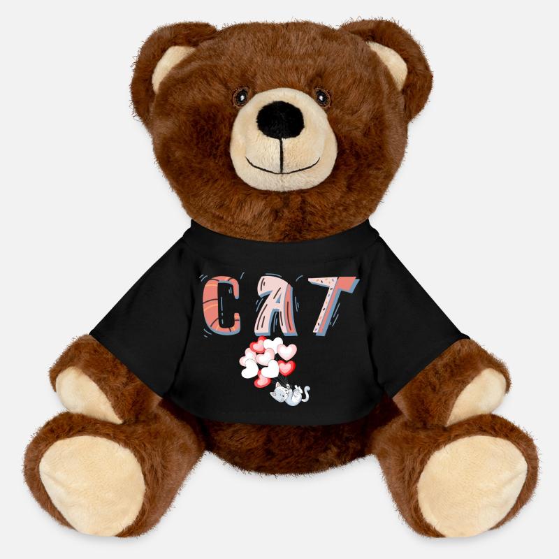 CAT - MiniFeet® RecycelBär® Braun - Schwarz