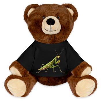 Gottesanbeterinnen Gottesanbeterin - MiniFeet® RecycelBär® Braun - Schwarz - Vorne