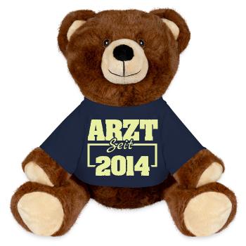 2014 - MiniFeet® RecycelBär® Braun - French Navy - Vorne
