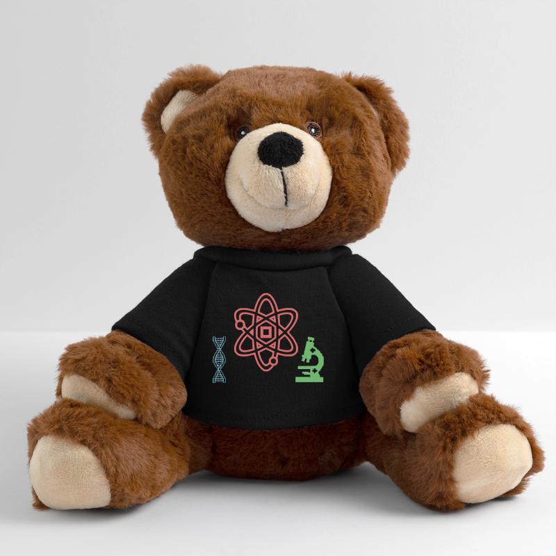 Science Set Atom DNA MiniFeet® RecycelBär® Teddy Bear Brown