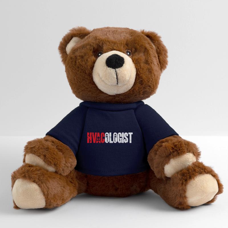 Heating, Air Conditioning, Ventilation, Technician MiniFeet® RecycelBär® Teddy Bear Brown