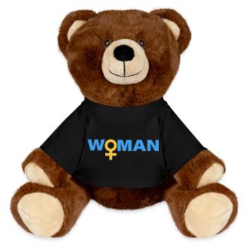WOMAN - MiniFeet® RecycelBär® Braun - Schwarz - Vorne