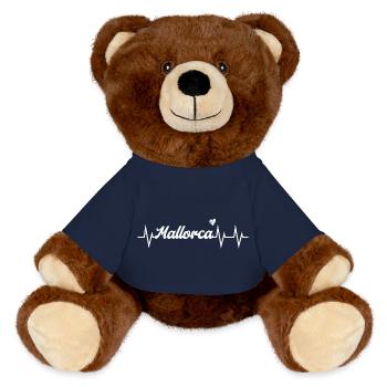 Heartbeat Mallorca - MiniFeet® RecycelBär® Braun - French Navy - Vorne