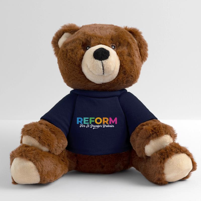 Reform, For A Greater Britain MiniFeet® RecycelBär® Teddy Bear Brown