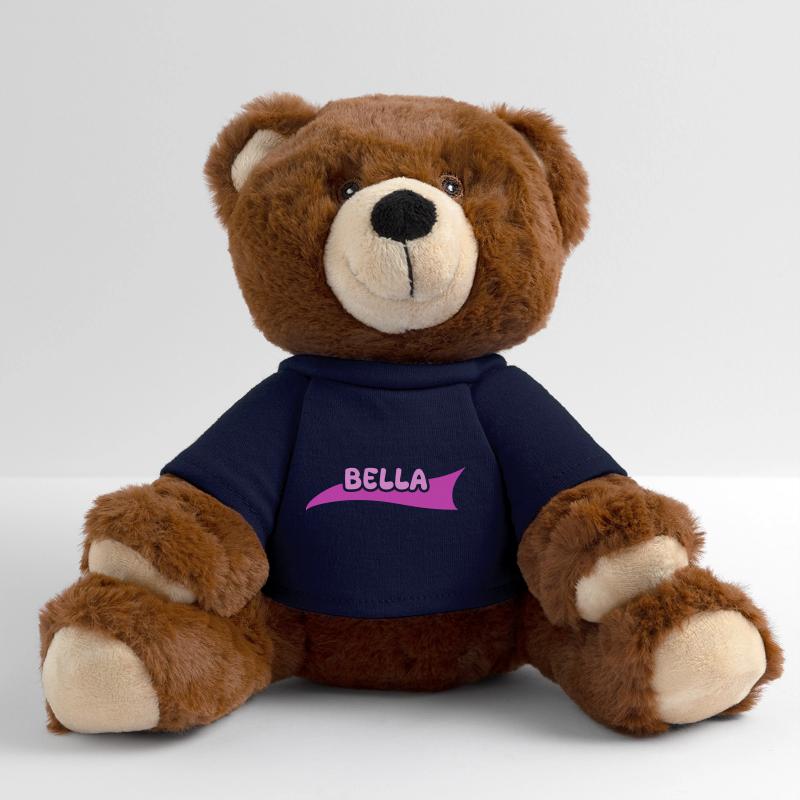 Bella as a given name MiniFeet® RecycelBär® Teddy Bear Brown