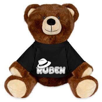 Hut Ruben - MiniFeet® RecycelBär® Braun - Schwarz - Vorne