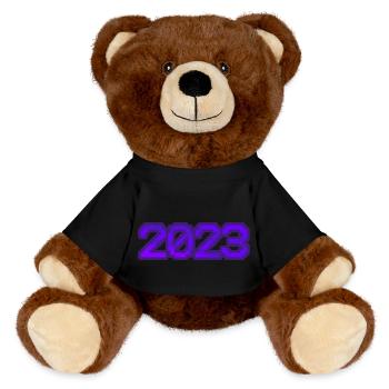 Computers 2023 - MiniFeet® RecycelBär® Teddy Bear Brown - black - Front