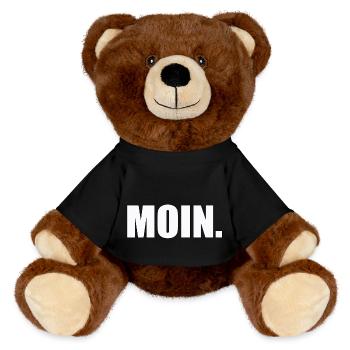 MOIN - MiniFeet® RecycelBär® Braun - Schwarz - Vorne