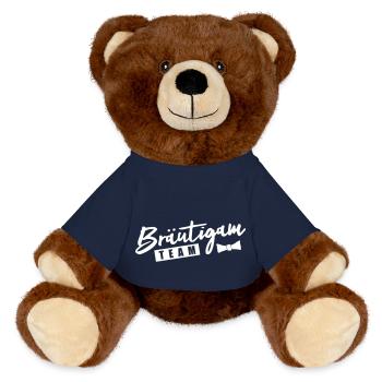 braeutigam team - MiniFeet® RecycelBär® Braun - French Navy - Vorne
