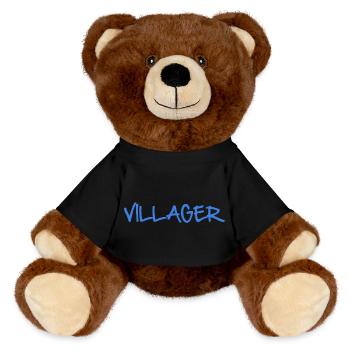 VILLAGEOIS - Nounours RecycelBär® marron - noir - Devant