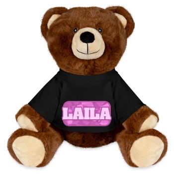 Gesundheit Laila - MiniFeet® RecycelBär® Braun - Schwarz - Vorne