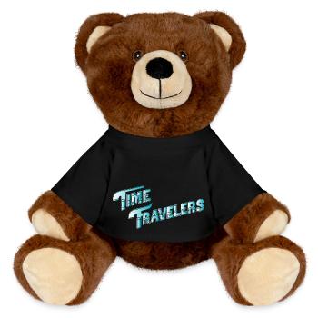 VOYAGEURS DANS LE TEMPS - Nounours RecycelBär® marron - noir - Devant