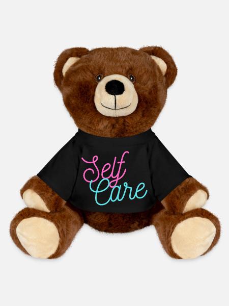 Prendre soin de soi - Nounours RecycelBär® marron - noir