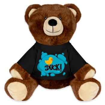 Duck! - Calypso Blous - MiniFeet® RecycelBär® Braun - Schwarz - Vorne