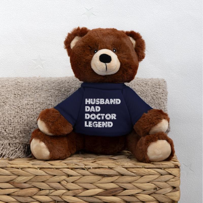 Heldenkombi Ehemann Vater Doktor MiniFeet® RecycelBär® Braun