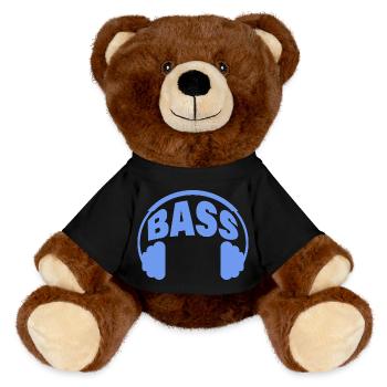 BASS - MiniFeet® RecycelBär® Braun - Schwarz - Vorne
