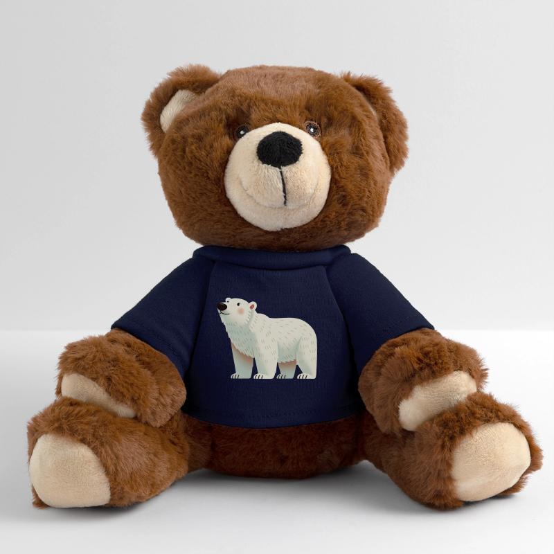 Polar bear MiniFeet® RecycelBär® Teddy Bear Brown