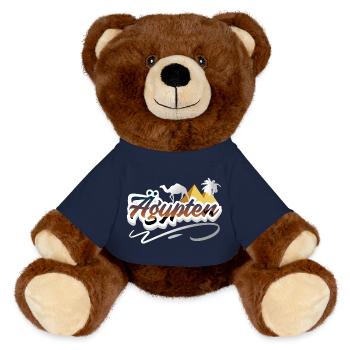 Ägypten - MiniFeet® RecycelBär® Braun - French Navy - Vorne