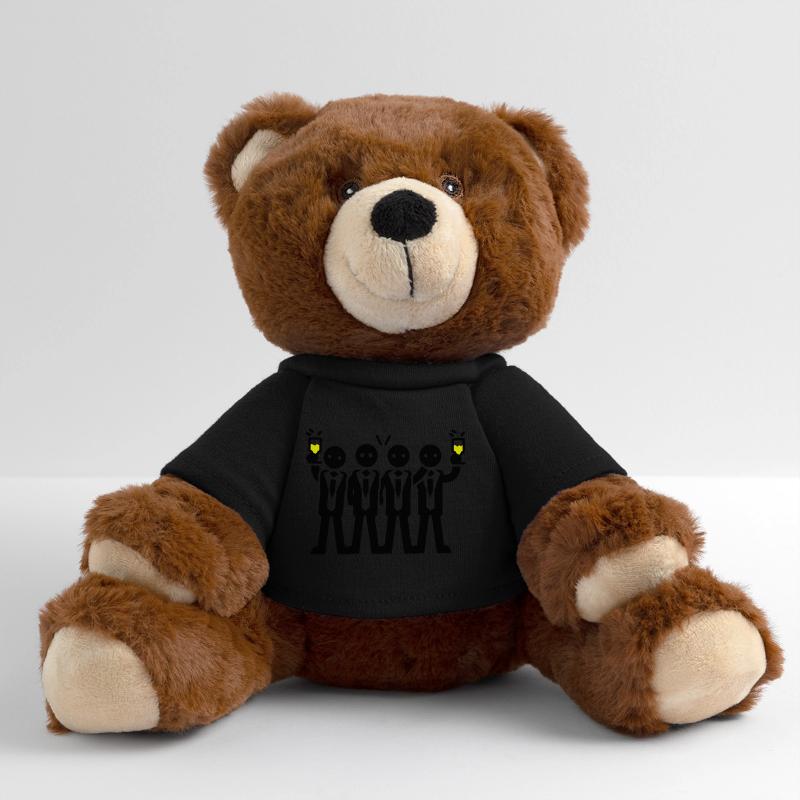 Bachelor Bräutigam Team Junggesellen MiniFeet® RecycelBär® Braun