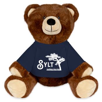 Sylt - MiniFeet® RecycelBär® Braun - French Navy - Vorne