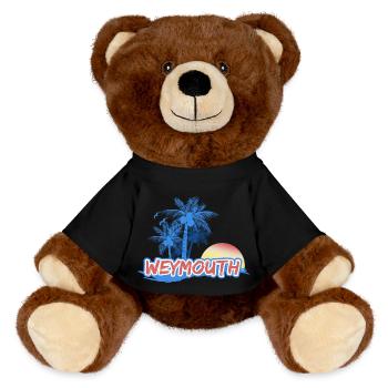 Weymouth - MiniFeet® RecycelBär® Braun - Schwarz - Vorne