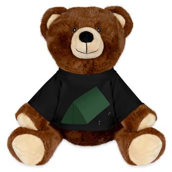 Tente Verte - Nounours RecycelBär® marron - noir - Devant