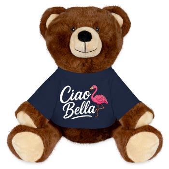 Ciao Bella - MiniFeet® RecycelBär® Braun - French Navy - Vorne