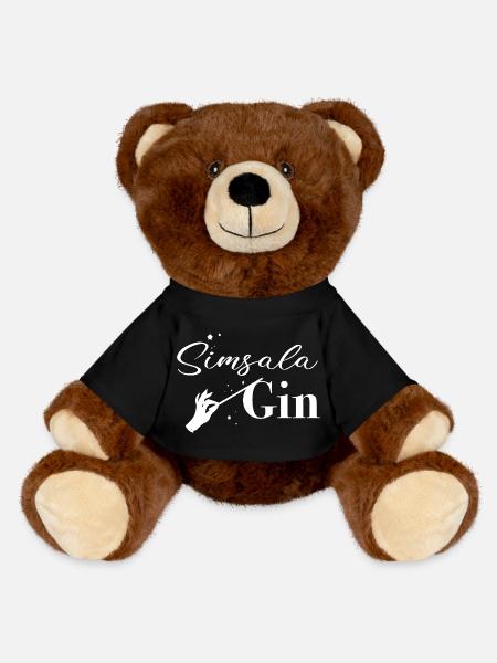 Simsala Gym Magic - MiniFeet® RecycelBär® Teddy Bear Brown - black