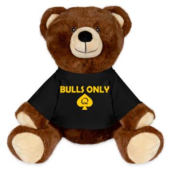 Bulls only - Nounours RecycelBär® marron - noir - Devant