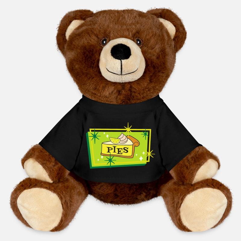 amateurs de cheesecake - Nounours RecycelBär® marron - noir