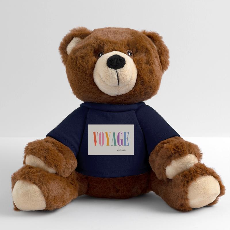 Voyage – c’est vivre MiniFeet® RecycelBär® Braun