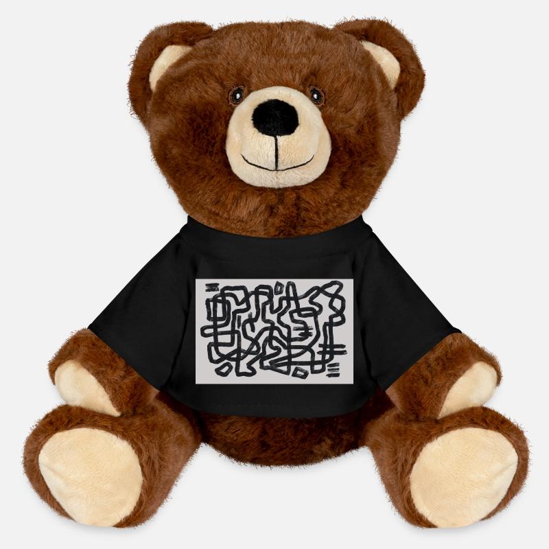 Routing Silence - Nounours RecycelBär® marron - noir