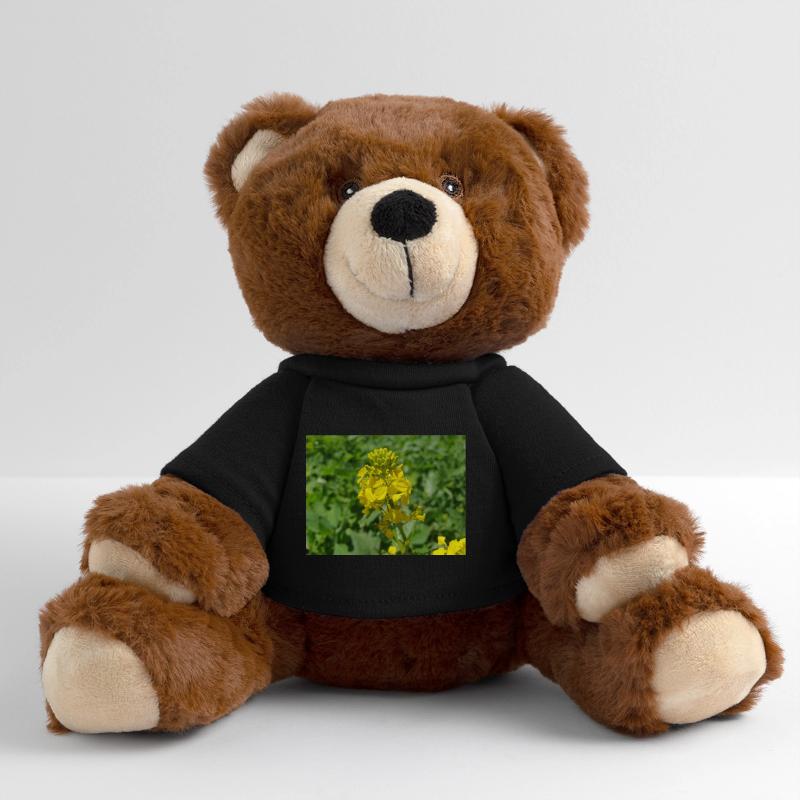 moutarde noire (en allemand Schwarzer Senf) Nounours RecycelBär® marron