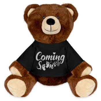 À venir - Nounours RecycelBär® marron - noir - Devant