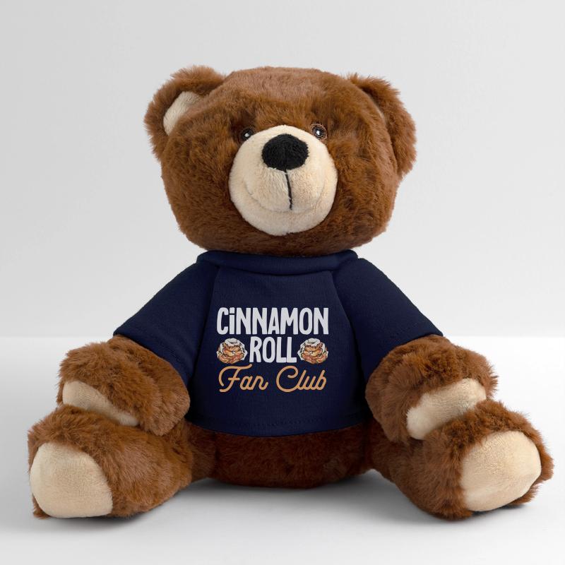 Cinnamon roll MiniFeet® RecycelBär® Teddy Bear Brown