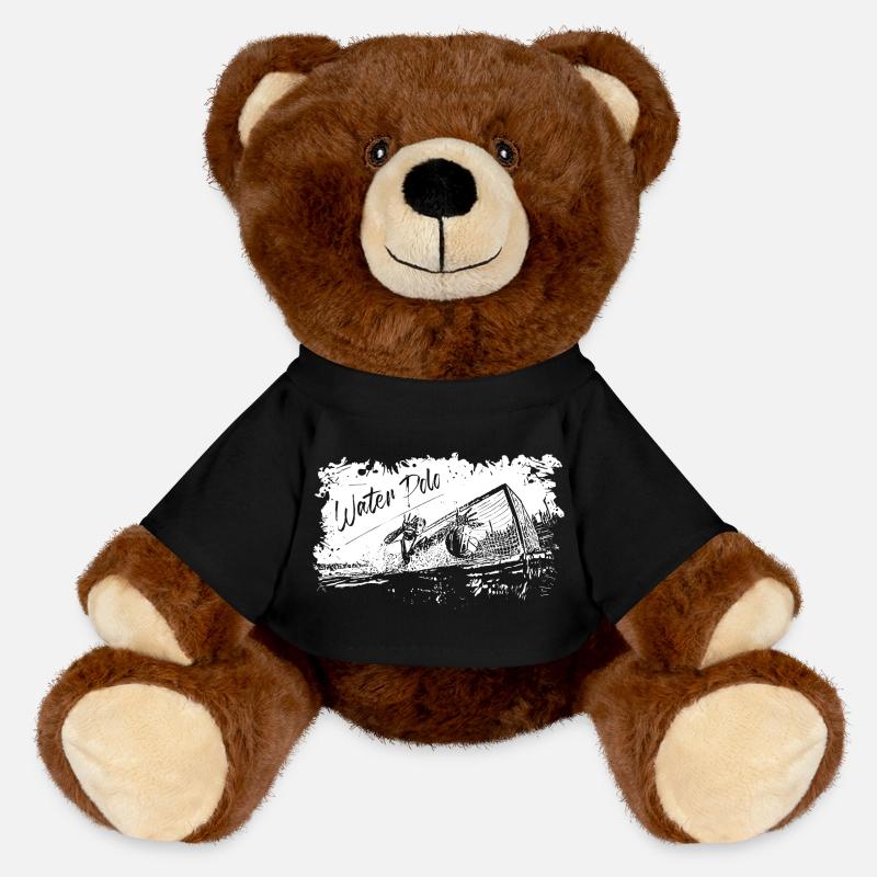 Waterpolo - Nounours RecycelBär® marron - noir