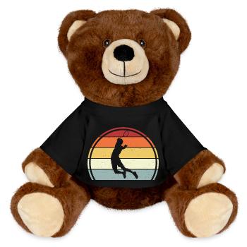 Badminton - Nounours RecycelBär® marron - noir - Devant