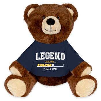Legend Loading Please Wait - MiniFeet® RecycelBär® Braun - French Navy - Vorne